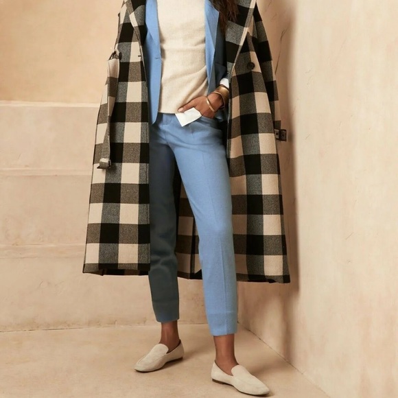 Banana Republic Pants - Banana Republic High-rise Tapered Italian Wool-blend Pant